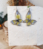 Mariposa florecida.